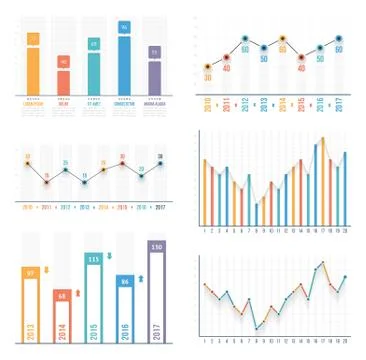 Graphs Stock Illustration