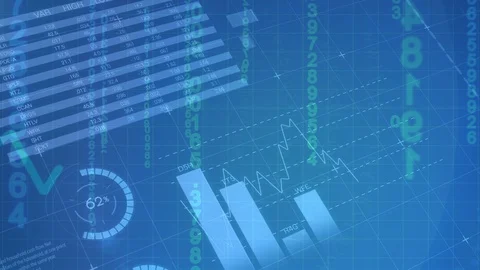 Graphs, statistics and binary codes Stock Footage 107649198