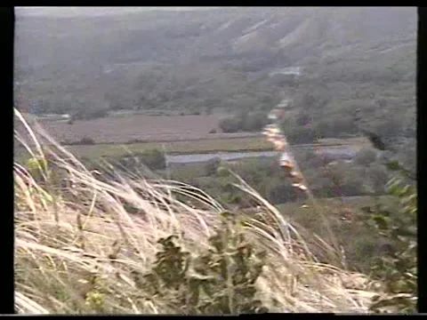 Grass And River Stock Footage 343697393