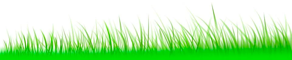 Grass-banner Stock Illustration