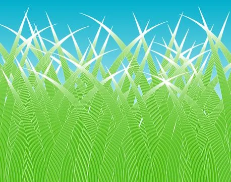 Grass blades Stock-Illustration