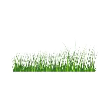 Grass Border Stock Illustration