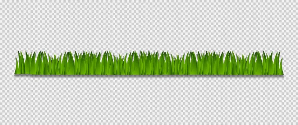 Grass Border,vector illustration Illustrazione stock