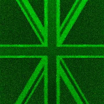 Grass Britain Illustrazione stock