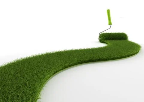 Grass brush Stock Illustration