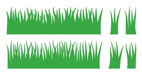 Grass Brush Texture Pattern Stock Illustration