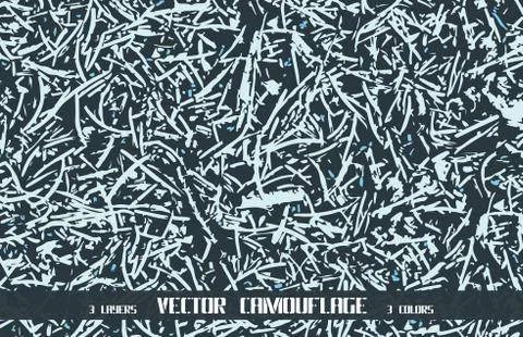 Grass camouflage Stock-Illustration