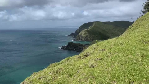 Grass to Cliffs 動画素材 168833112