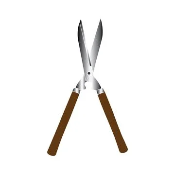 Grass clipper icon Illustrazione stock