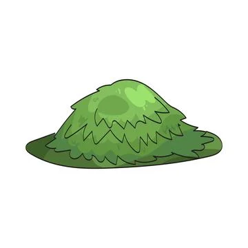 Grass cover illustration Stock Illustration