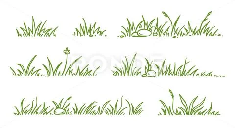 grass outline