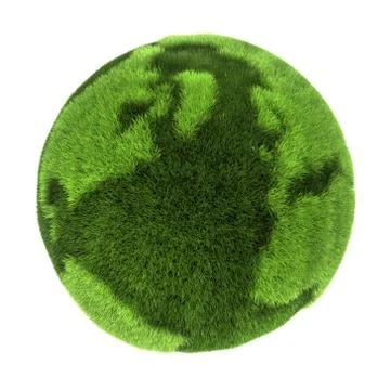 Grass earth Stock Illustration