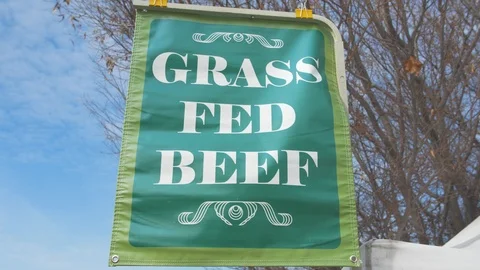 Grass Fed Beef 스톡 동영상 102138323