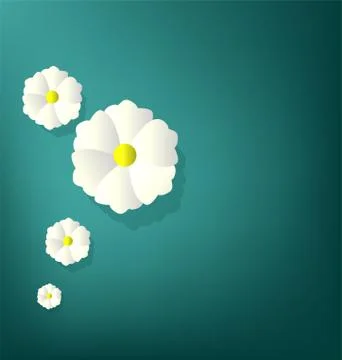 Grass With Flowers Stock Illustration