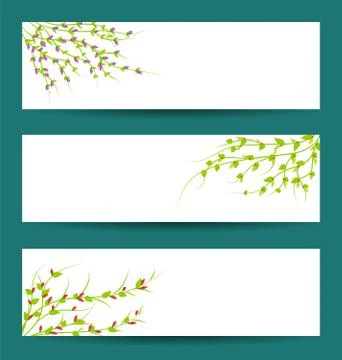 Grass With Flowers Stock Illustration