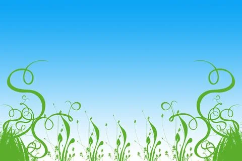 Grass frame 2 Ilustración de archivo