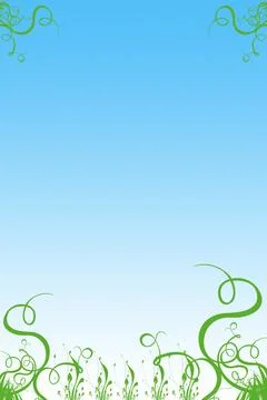 Grass frame 3 Ilustración de archivo