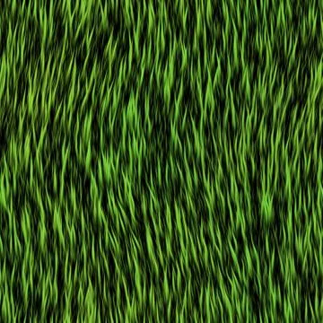 Grass fur seamless generated texture Stock Illustration