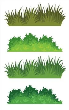 Grass for garden Stock Illustration