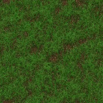 Grass generated seamless texture Stock Illustration