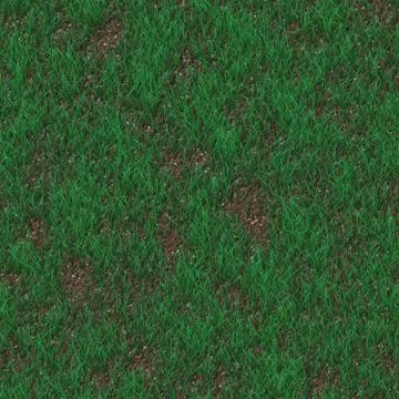Grass generated seamless texture Stock Illustration