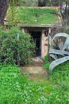 Grass house Fotos de archivo