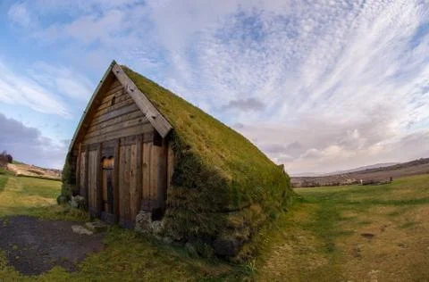 The Grass House Stock Photos