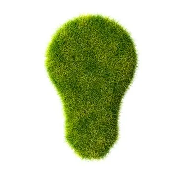 Grass idea icon Stock Illustration