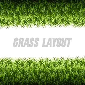 Grass Layout Stock Illustration