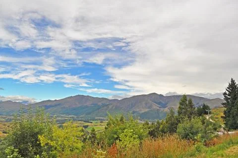 Grass mountain Foto stock