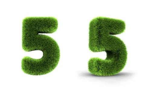 Grass number five Stock-Illustration