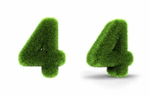 Grass number four Stock Illustration