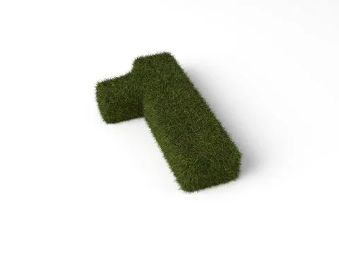 Grass number one Stock Illustration