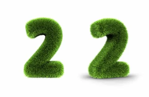Grass number two 库存插图