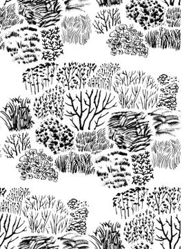 Grass pattern Stock Illustration