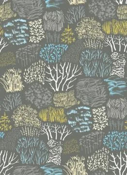 Grass pattern Illustrazione stock