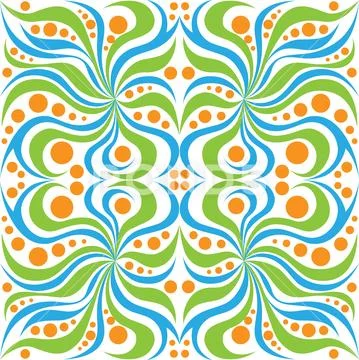 Grass pattern, lawn nature illustration. Stock Illustration