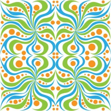Grass pattern, lawn nature illustration. Stock Illustration