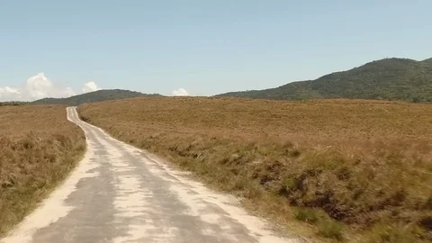 Grass Plains Road Video stock 122953802