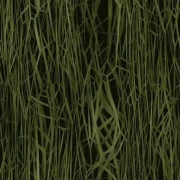 Grass roof seamless generated texture Stock Illustration