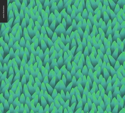 Grass seamless vector pattern Stock Illustration