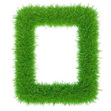 Grass texture background, Green lawn meadow 3d rendering Illustrazione stock