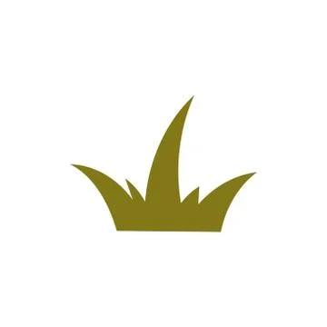 Grass vector design template illustration Stock Illustration