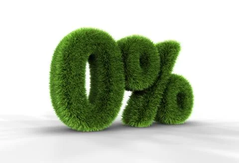 Grass zero percent Stock Illustration