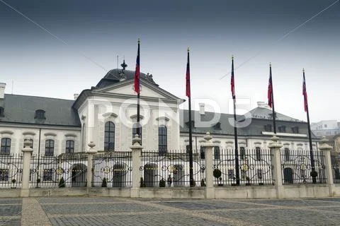Grassalkovich Palace Bratislava Stock Photos