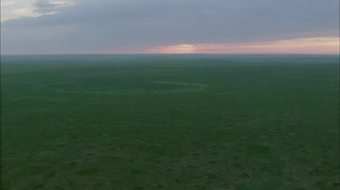 Grasslands Plain Prairie Stock Footage 38084239