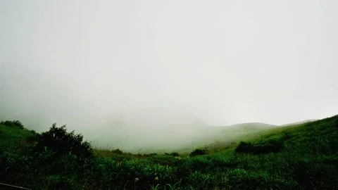 Grasslands at Wugong Mountain Stock Footage 347486487