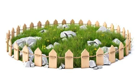 Grassplot Illustrazione stock