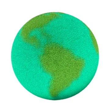 Grassy earth Stock Illustration