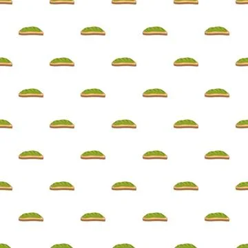 Grassy green island pattern in nature concept 스톡 일러스트